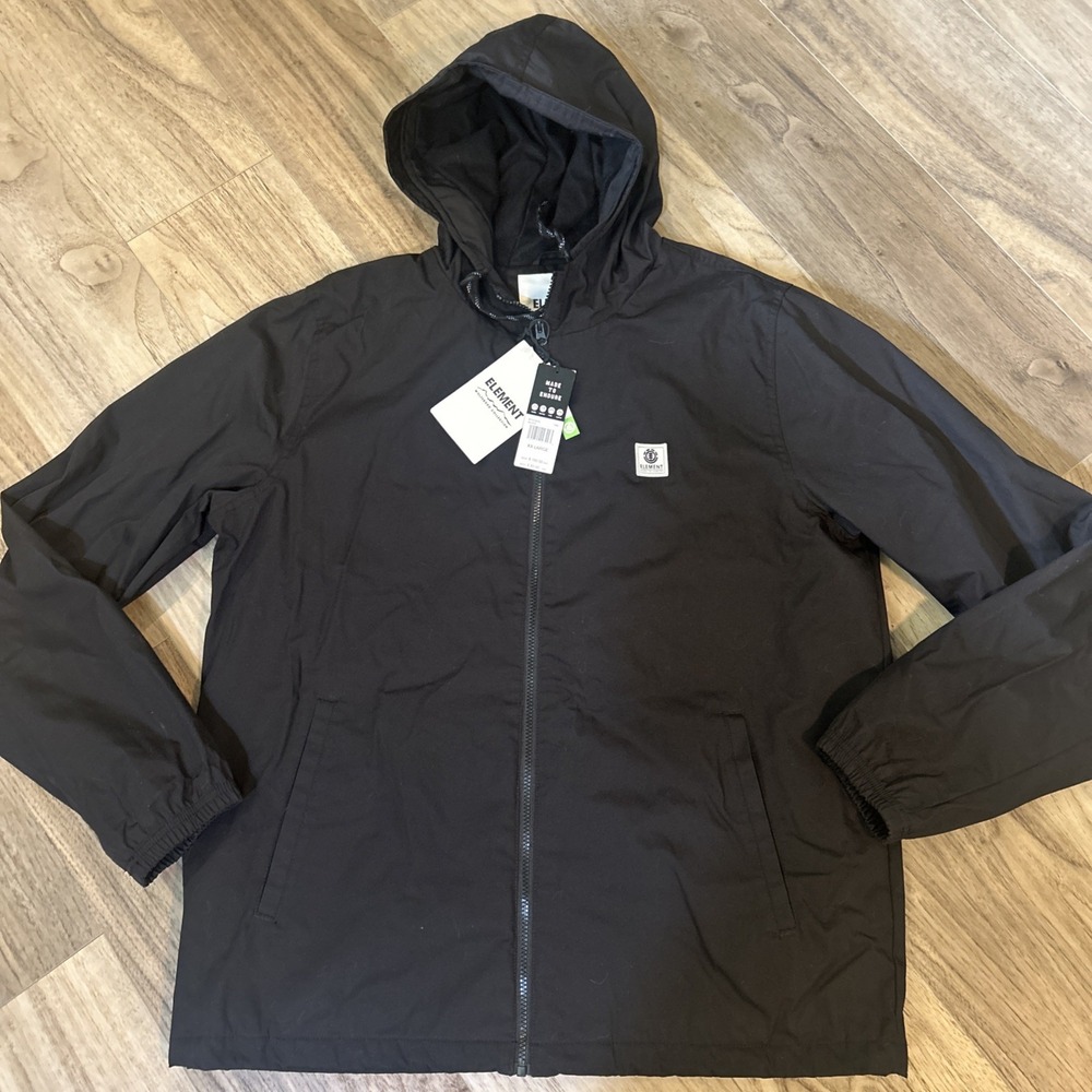 New Element Wolfeboro Collection Alder Jacket Mens Size 2XL XXL Black $85